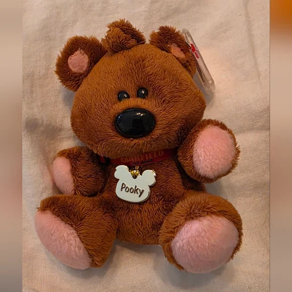 NWT-Ty Beanie Babies Garfield & Friends Plushies Set Of 7